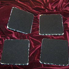 Stained Glass Mosaic Coasters